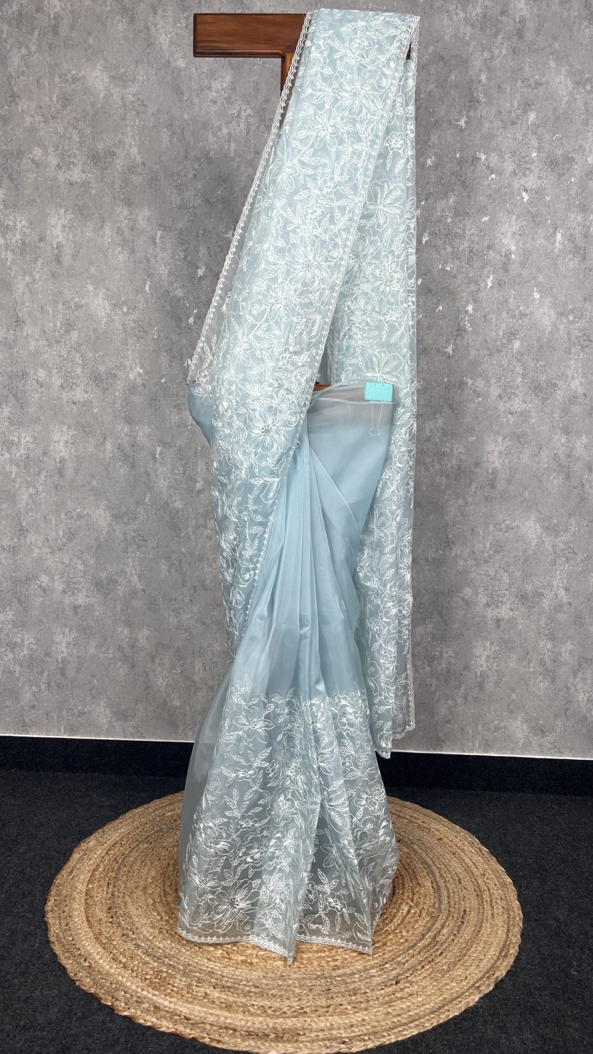 ORGANZA EMBROIDERY SAREE