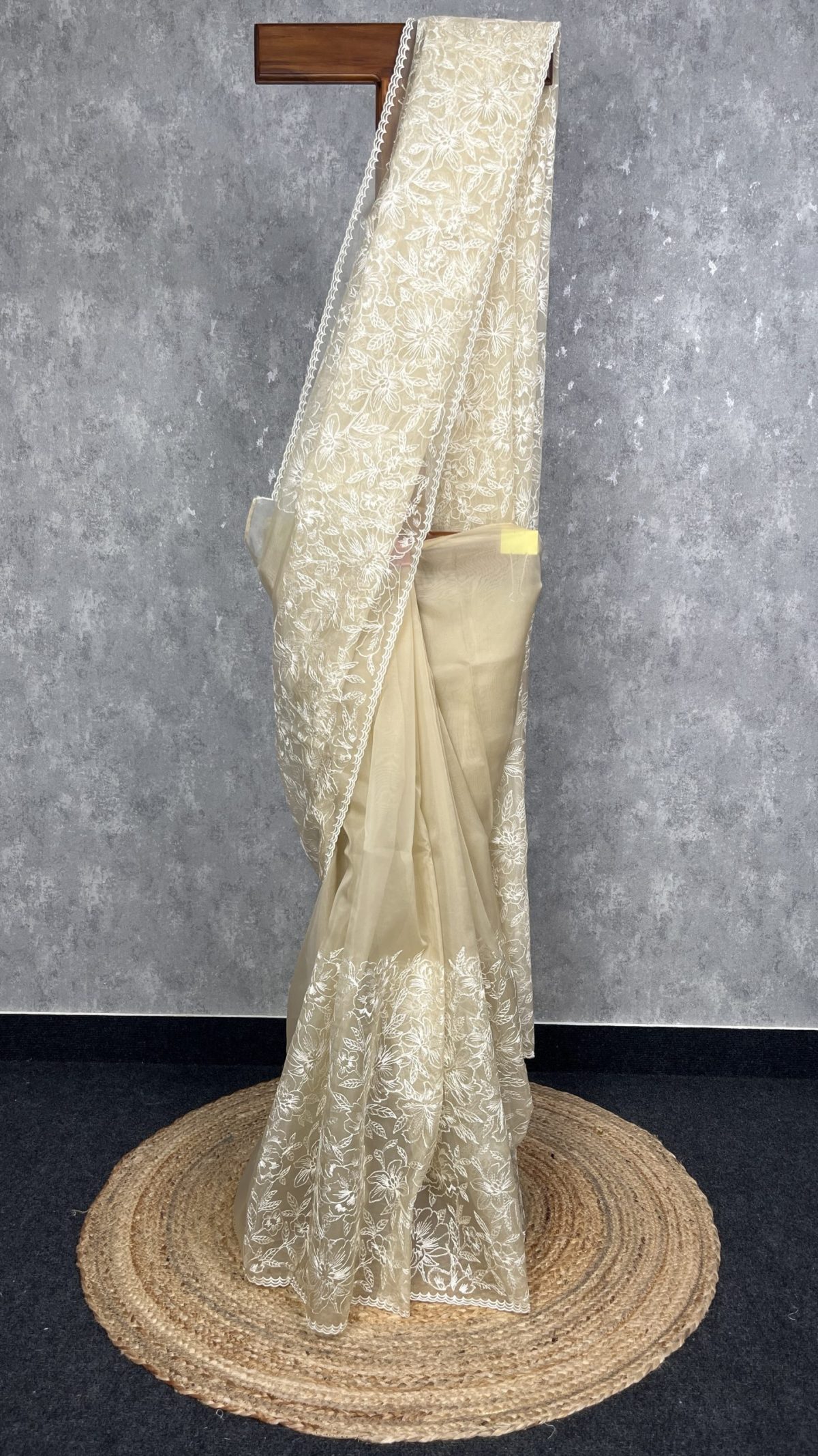 ORGANZA EMBROIDERY SAREE