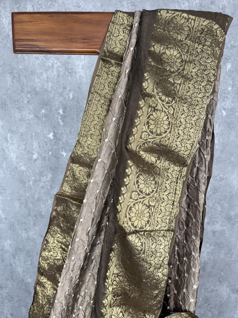 DOLA SILK BHANDEJ MODAL SAREE - Image 2