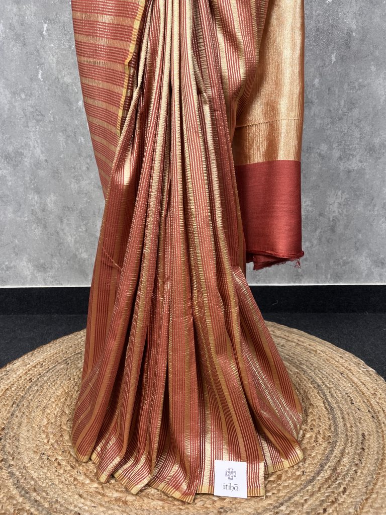 SOFT KATAN SILK TISSUE BANARASI SAREE - Image 3