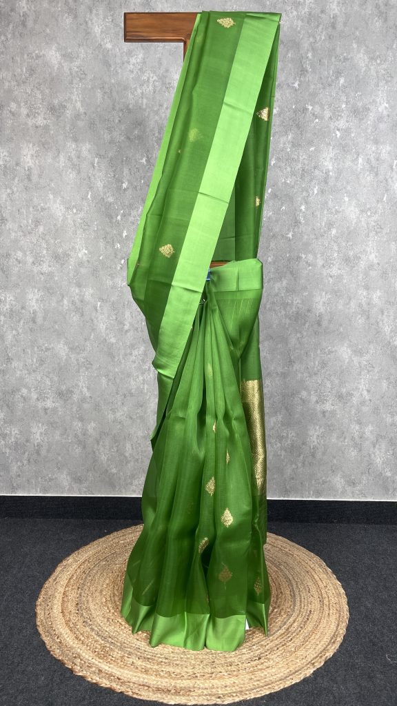 SILK ORGANZA BANARASI SAREE