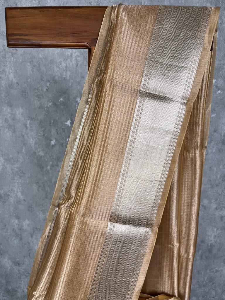 TISSUE ORGANZA BANARASI SAREE - Image 2