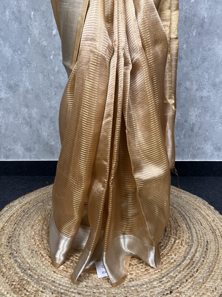 TISSUE ORGANZA BANARASI SAREE - Image 3