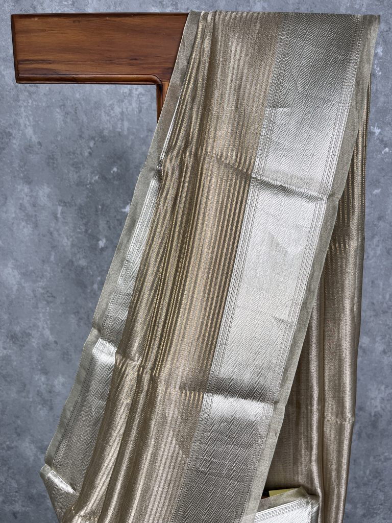 TISSUE ORGANZA BANARASI SAREE - Image 2