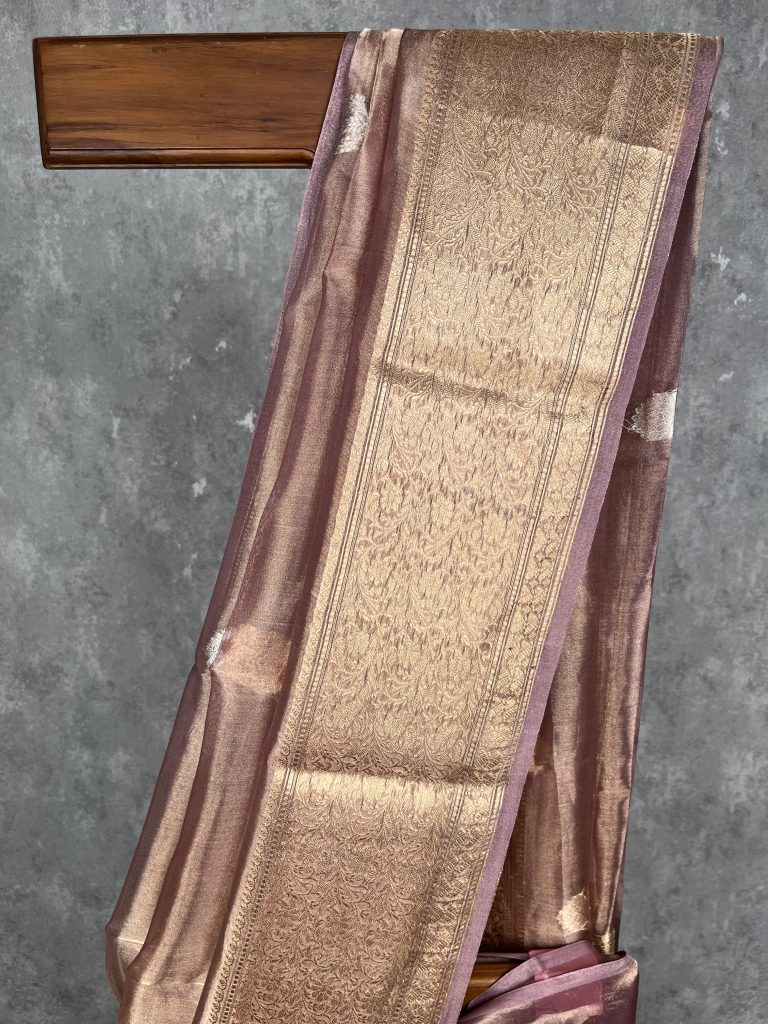 TISSUE ORGANZA BANARASI SAREE - Image 2