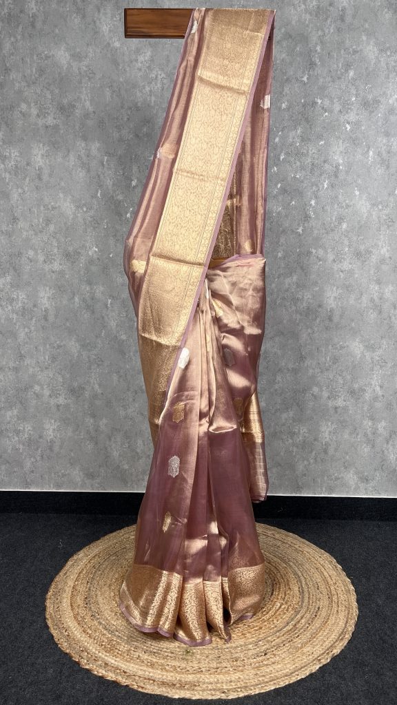 TISSUE ORGANZA BANARASI SAREE