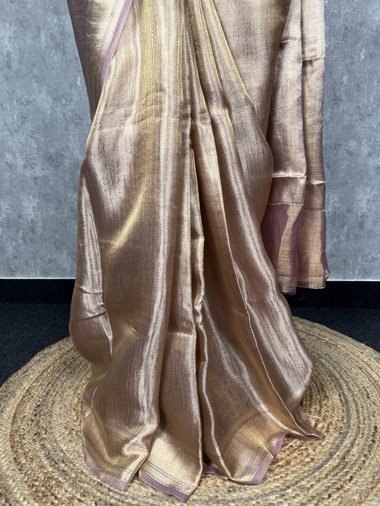 TISSUE ORGANZA BANARASI SAREE - Image 3