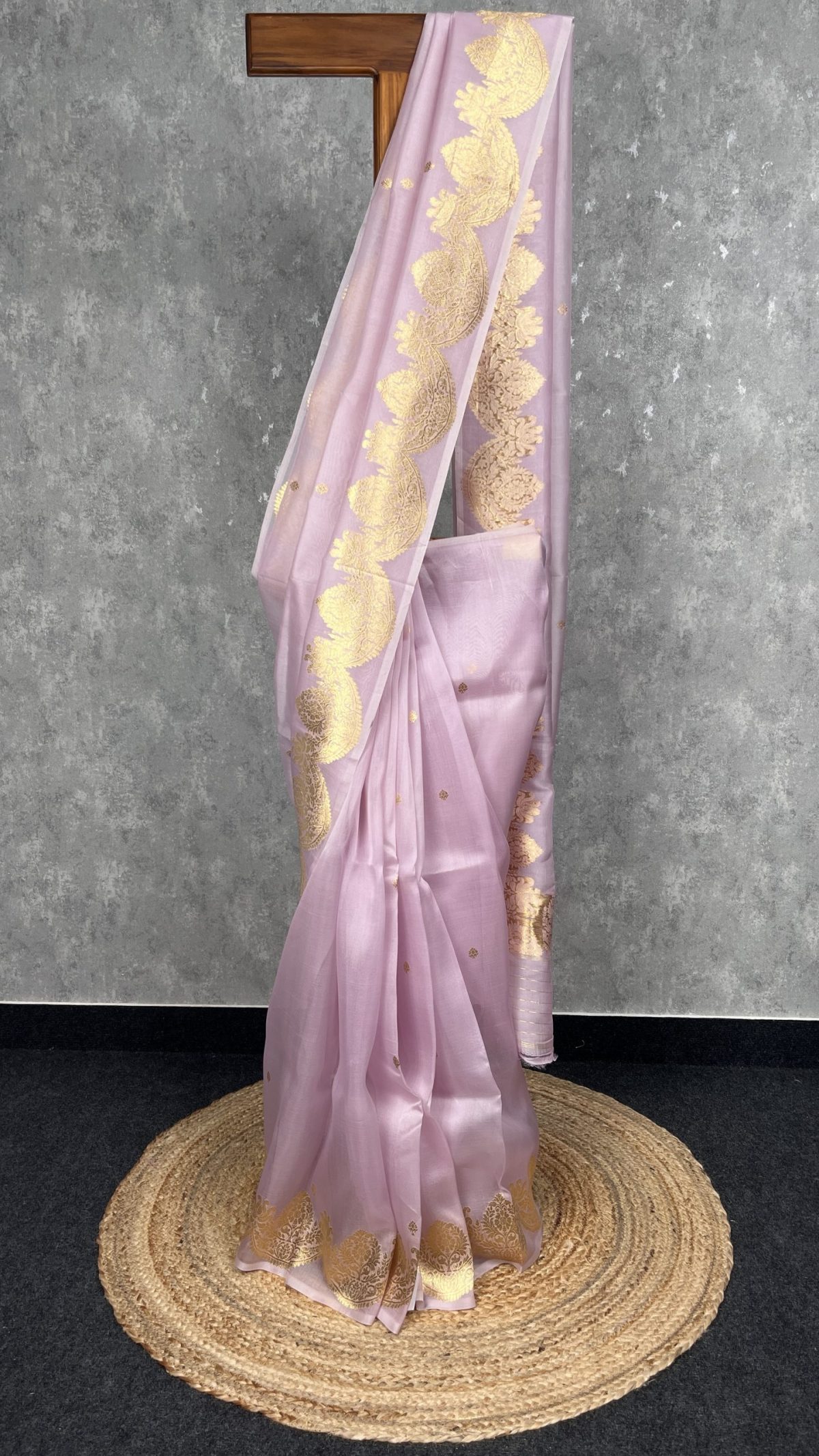 SILK ORGANZA BANARASI SAREE