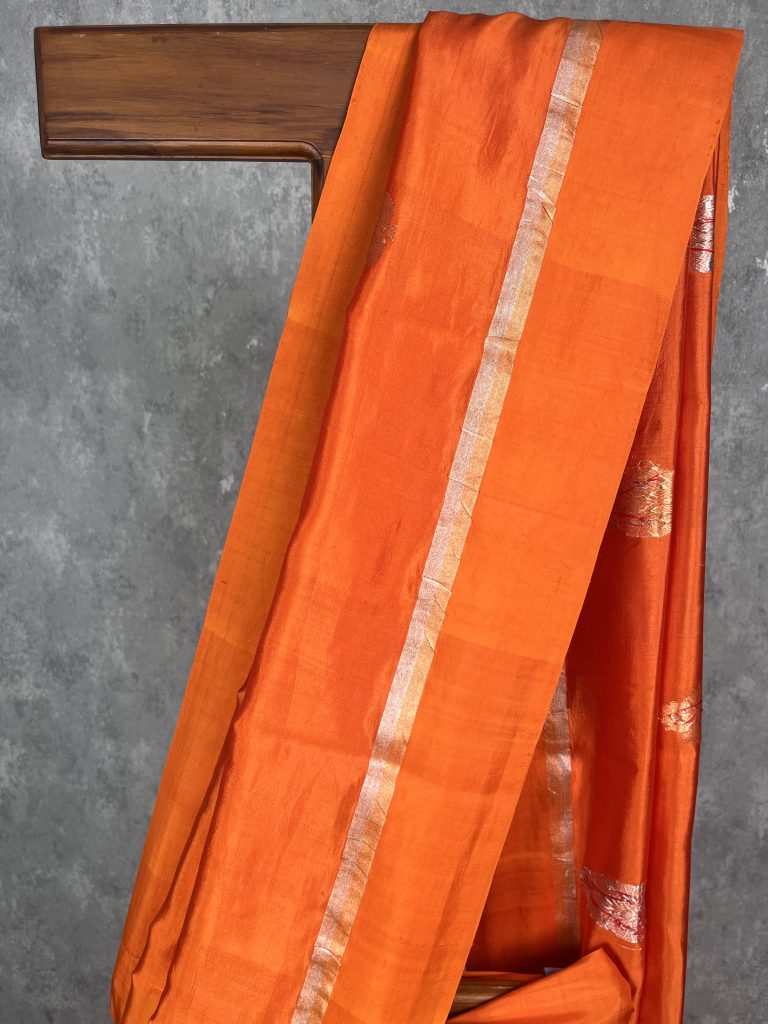 SOFT KATAN SILK BANARASI SAREE - Image 2