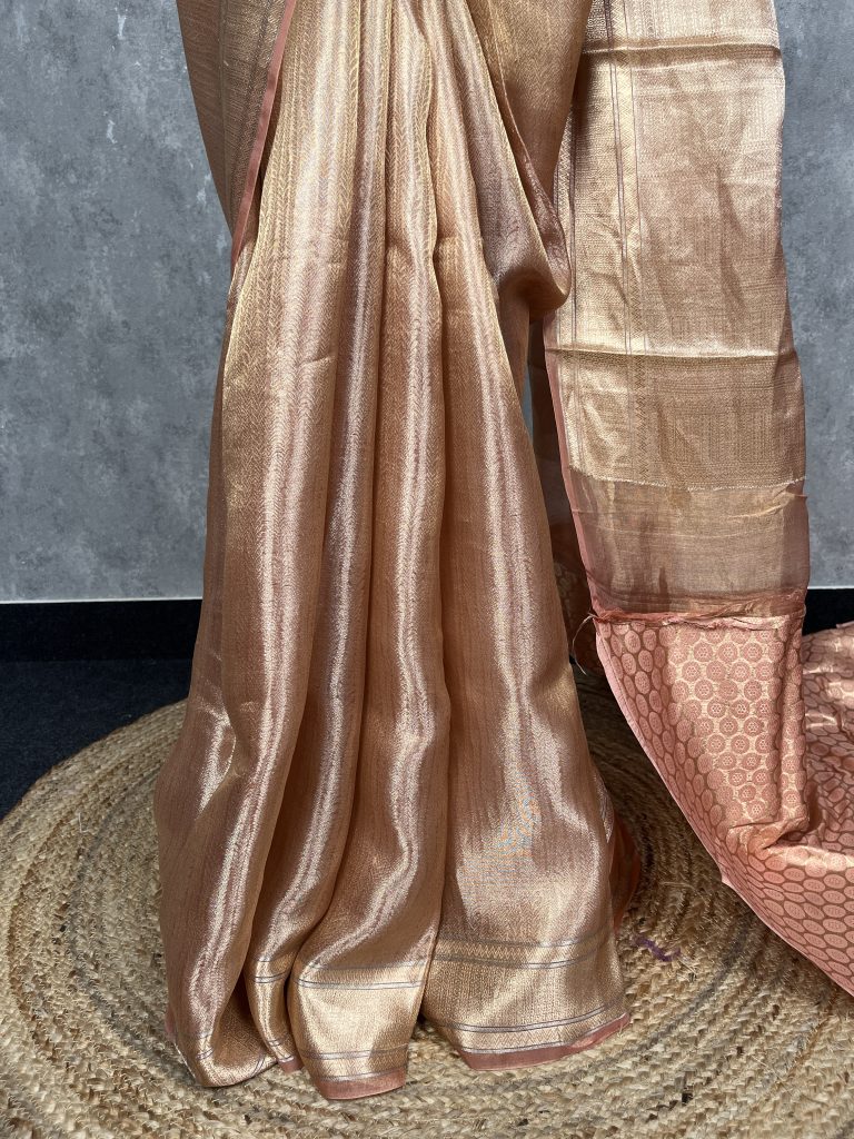 TISSUE ORGANZA BANARASI SAREE - Image 3