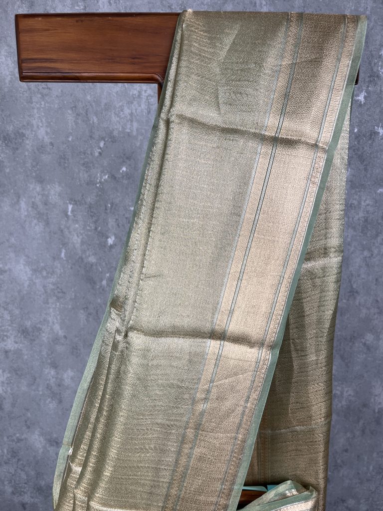 TISSUE ORGANZA BANARASI SAREE - Image 2