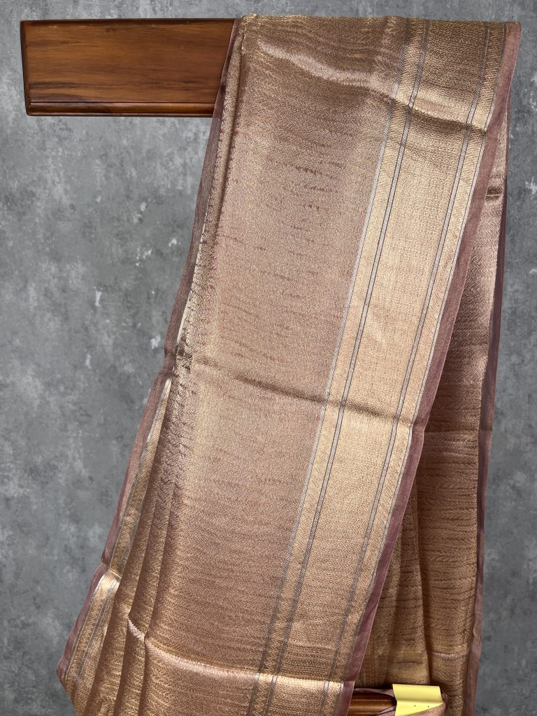 TISSUE ORGANZA BANARASI SAREE - Image 2