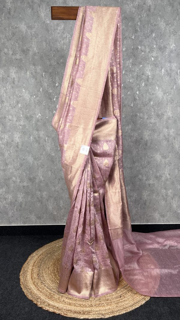 SILK LINEN BANARASI SAREE