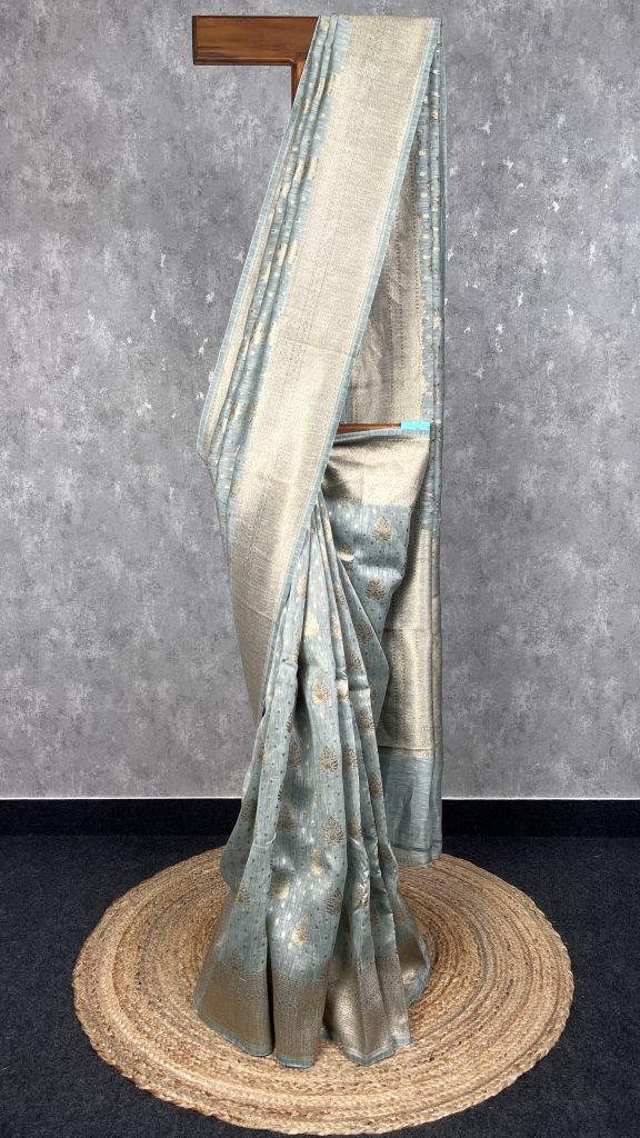 SILK LINEN BANARASI SAREE