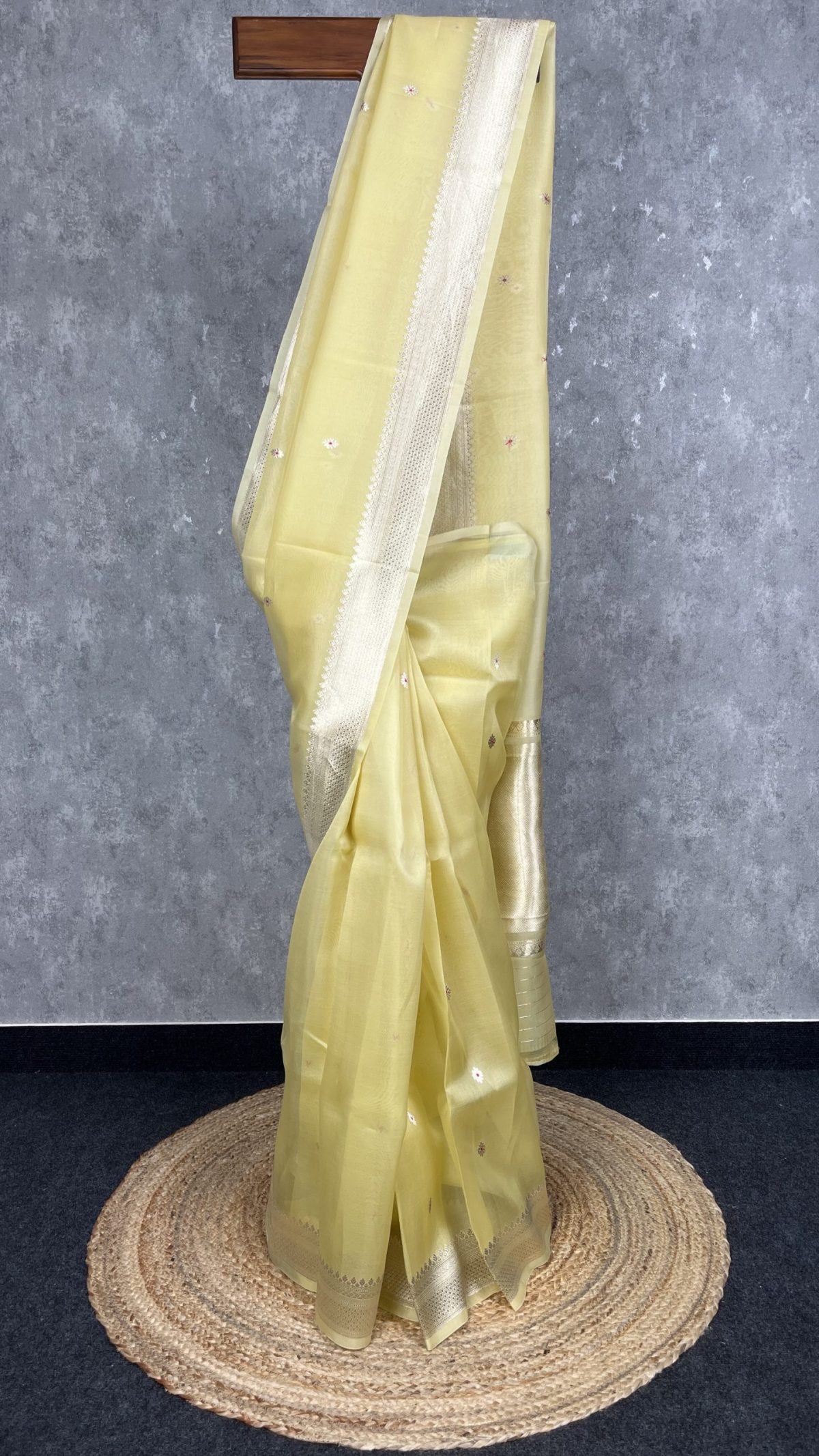 SILK ORGANZA BANARASI SAREE