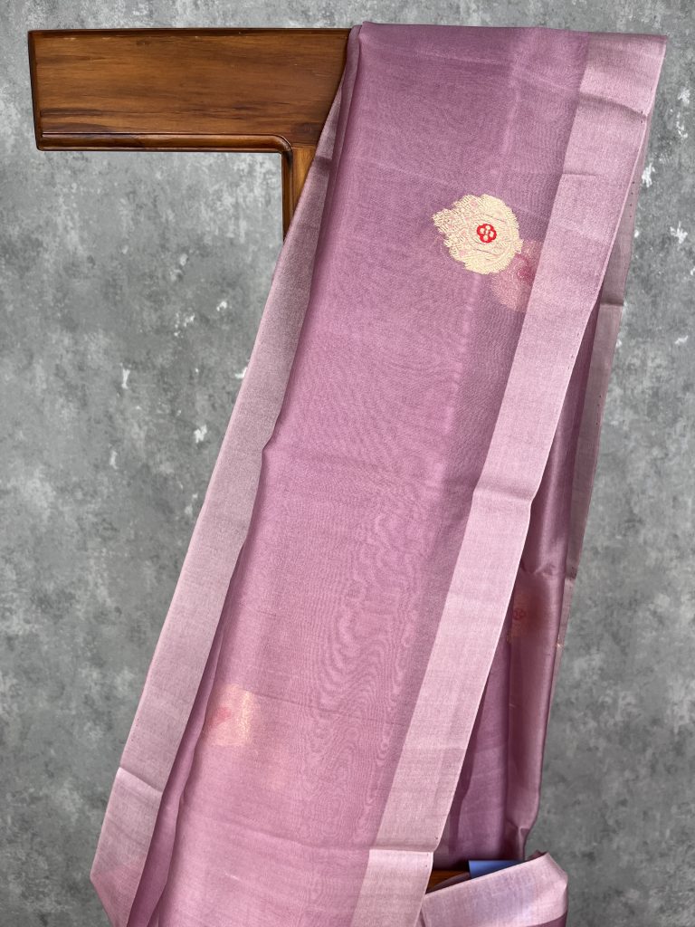 SILK ORGANZA BANARASI SAREE - Image 2