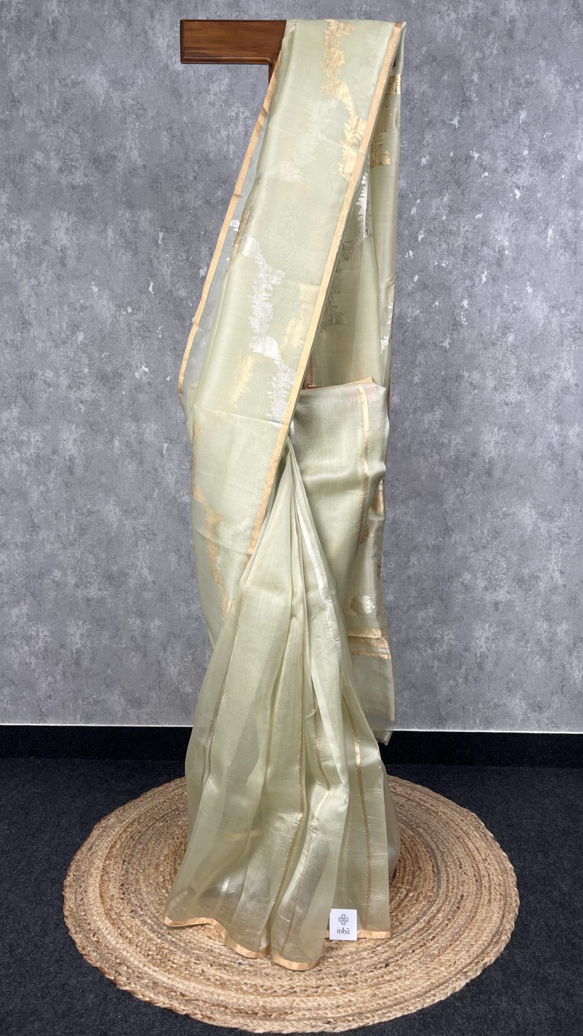 SILK ORGANZA BANARASI SAREE