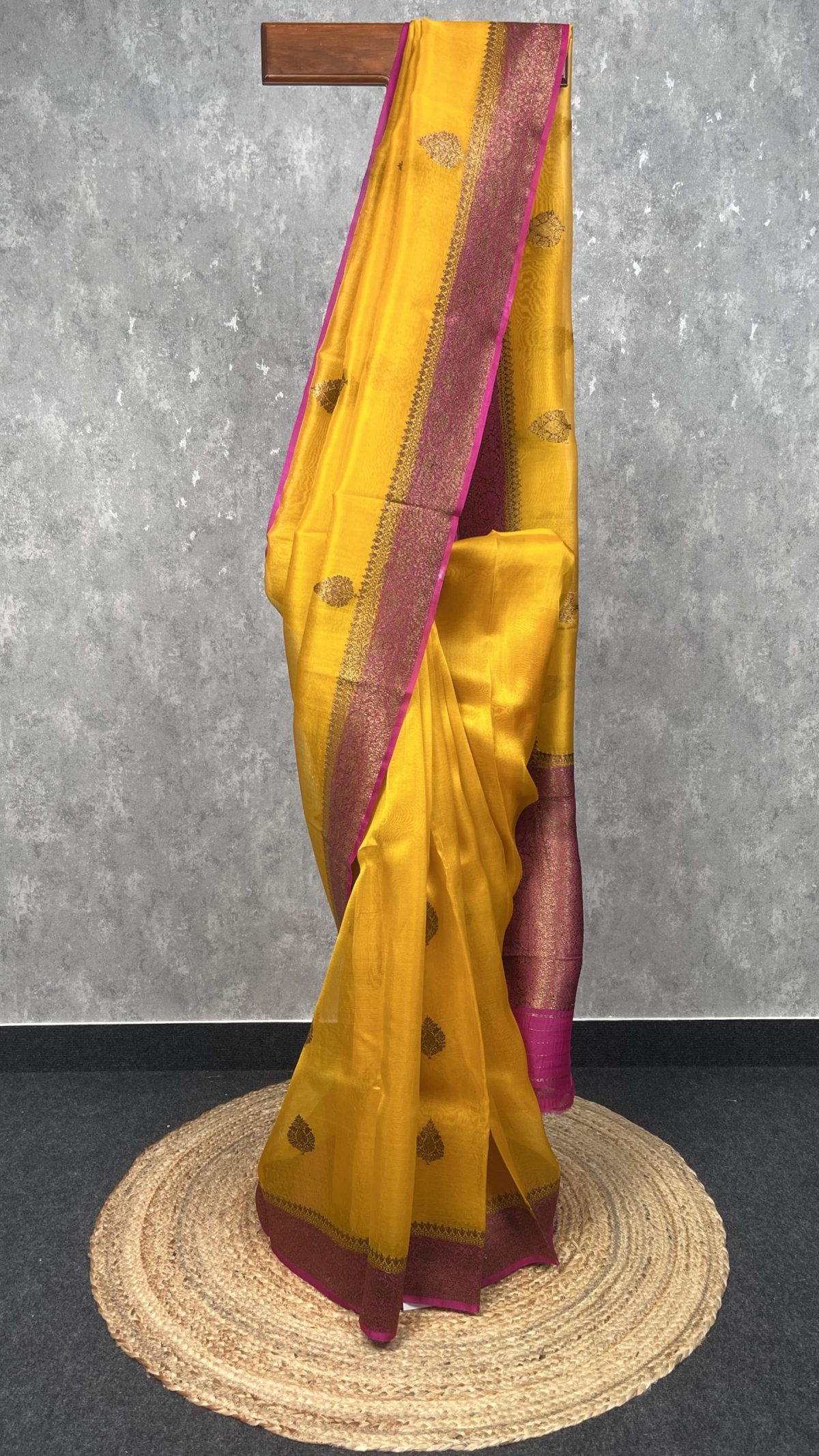 SILK ORGANZA BANARASI SAREE