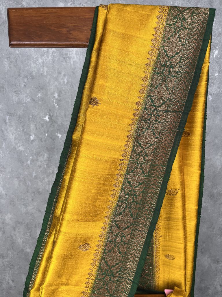 TUSSAR RAW SILK BANARASI SAREE - Image 2