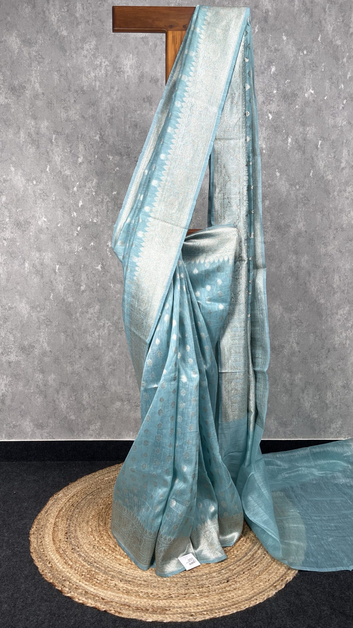 SILK LINEN BANARASI SAREE
