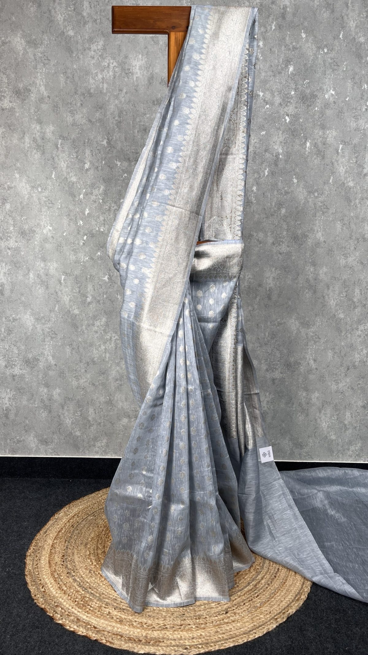 SILK LINEN BANARASI SAREE
