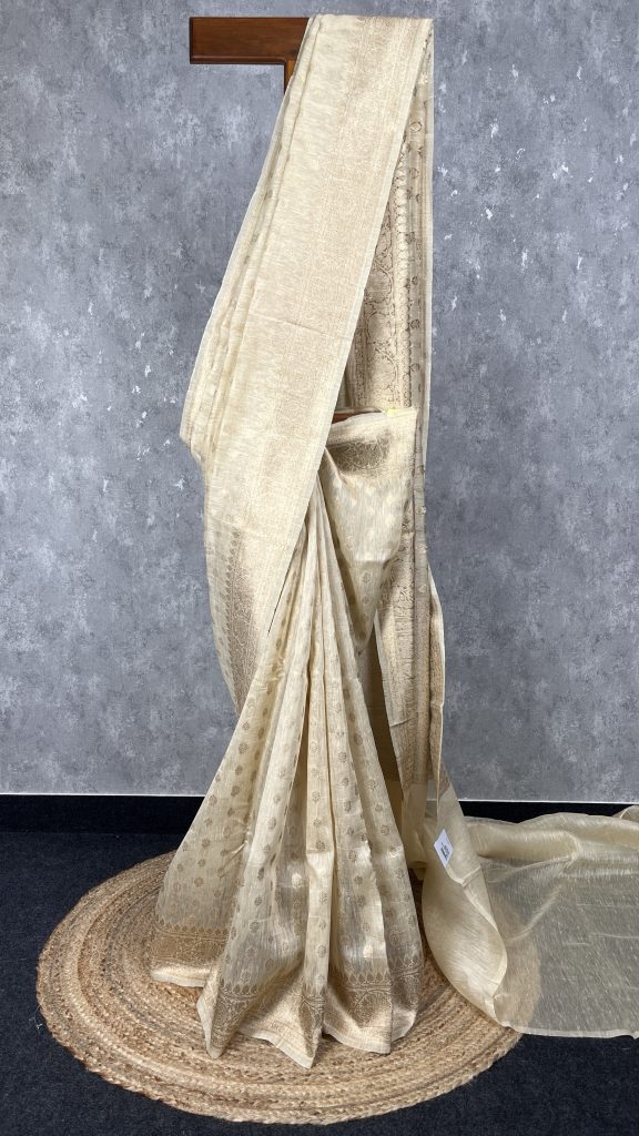 SILK LINEN BANARASI SAREE