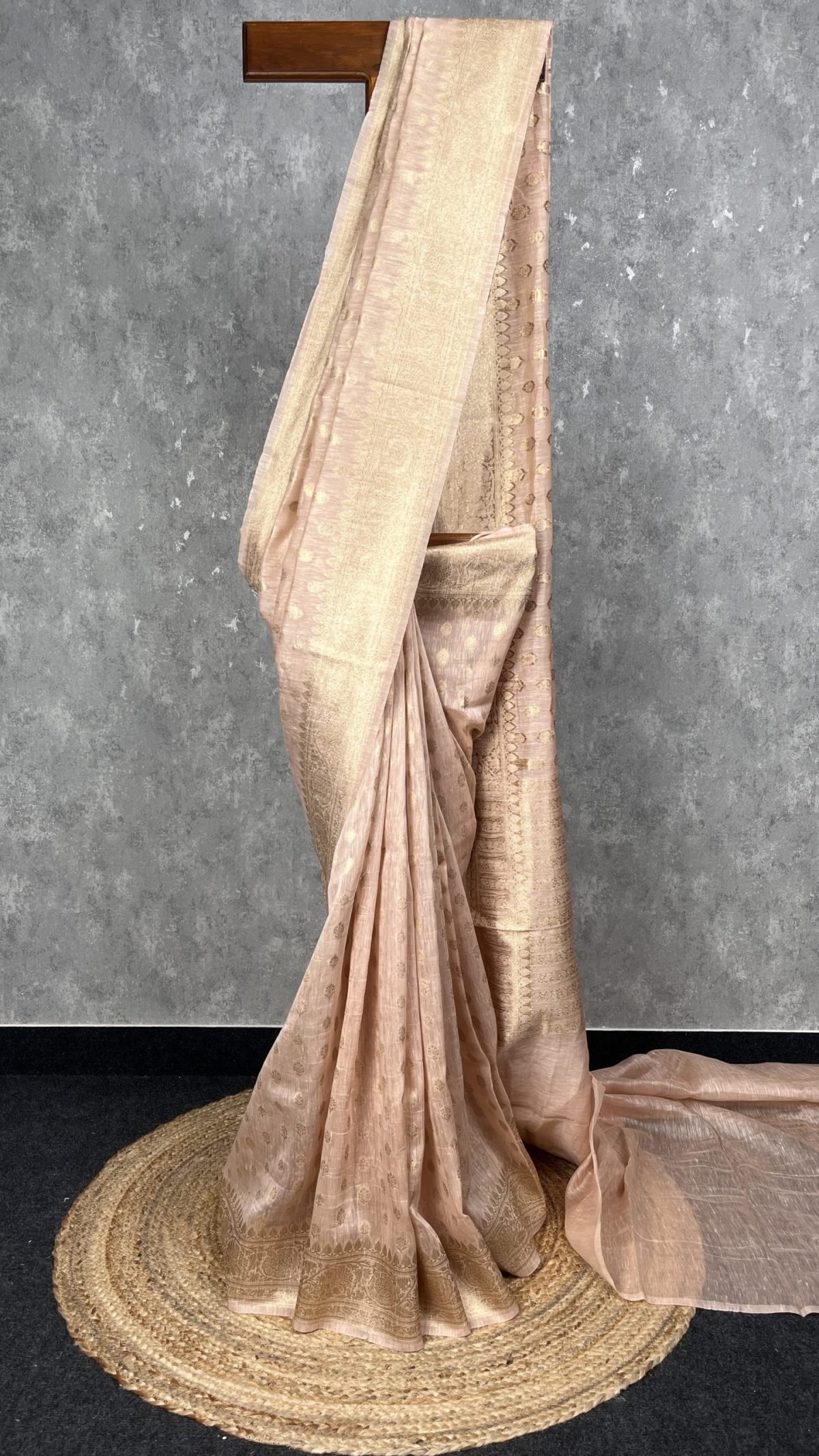 SILK LINEN BANARASI SAREE