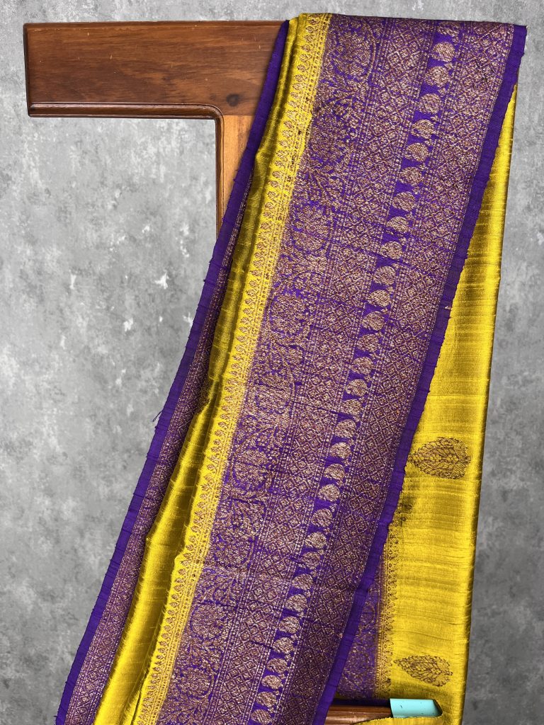 TUSSAR RAW SILK BANARASI SAREE - Image 2