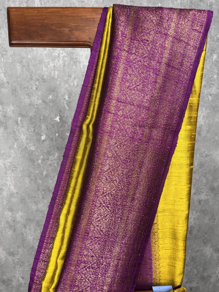 TUSSAR RAW SILK BANARASI SAREE - Image 2