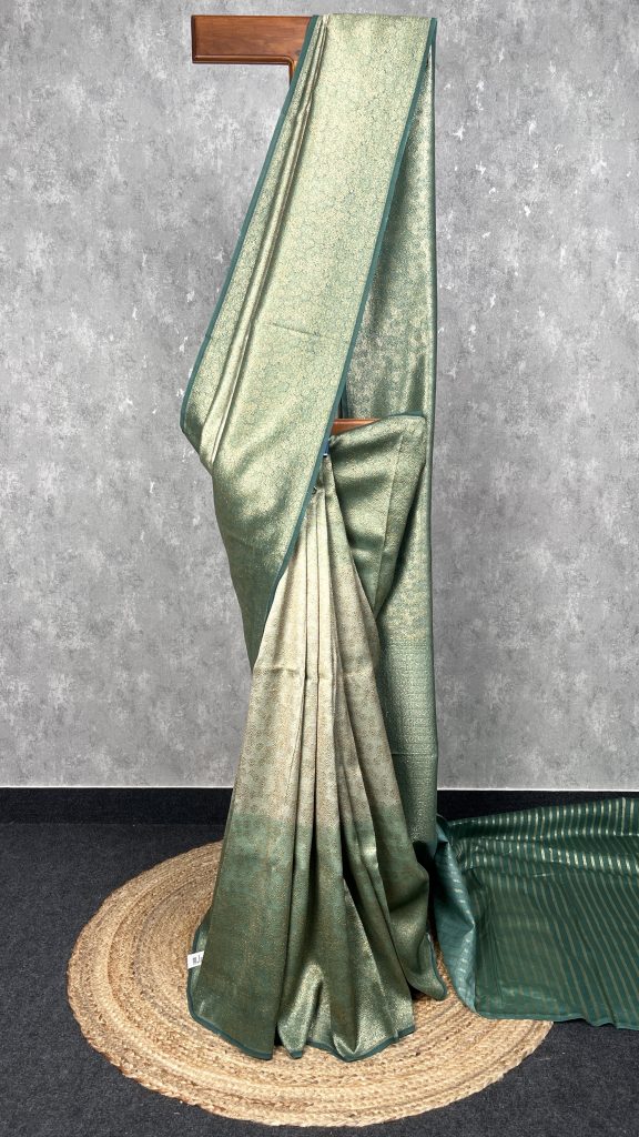 CHANDERI BROCADE BANARASI SAREE