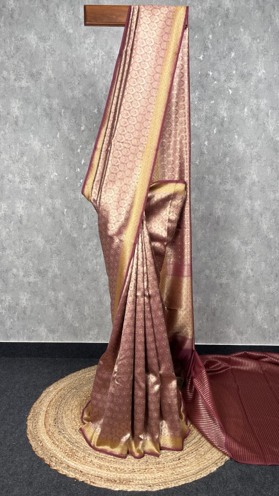 CHANDERI BROCADE BANARASI SAREE