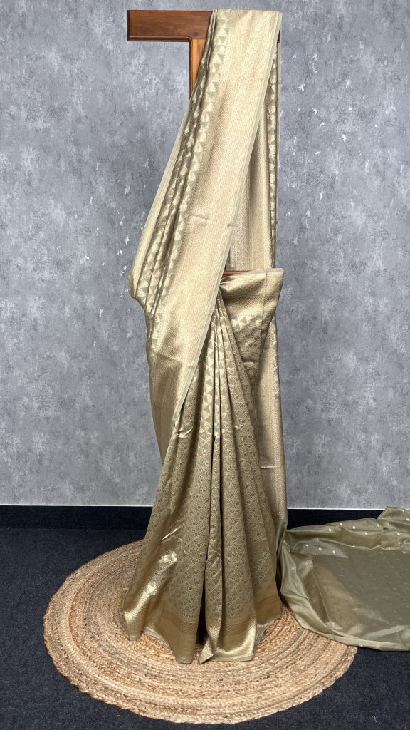 CHANDERI BROCADE BANARASI SAREE
