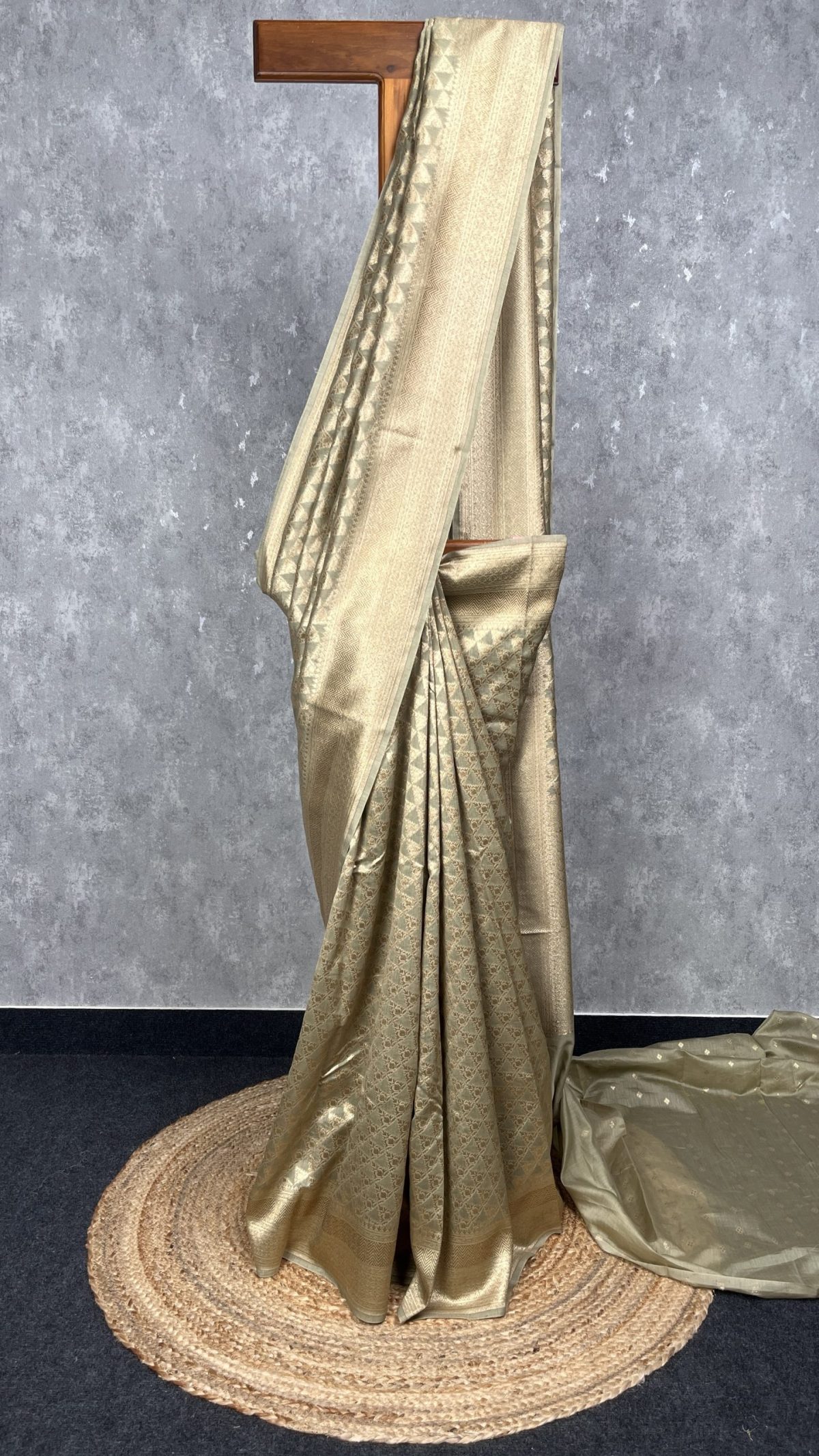CHANDERI BROCADE BANARASI SAREE