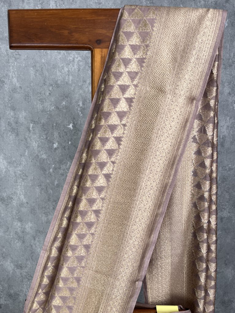 CHANDERI BROCADE BANARASI SAREE - Image 2