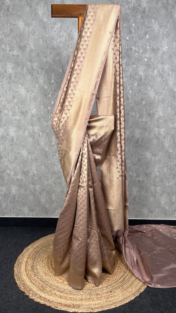 CHANDERI BROCADE BANARASI SAREE