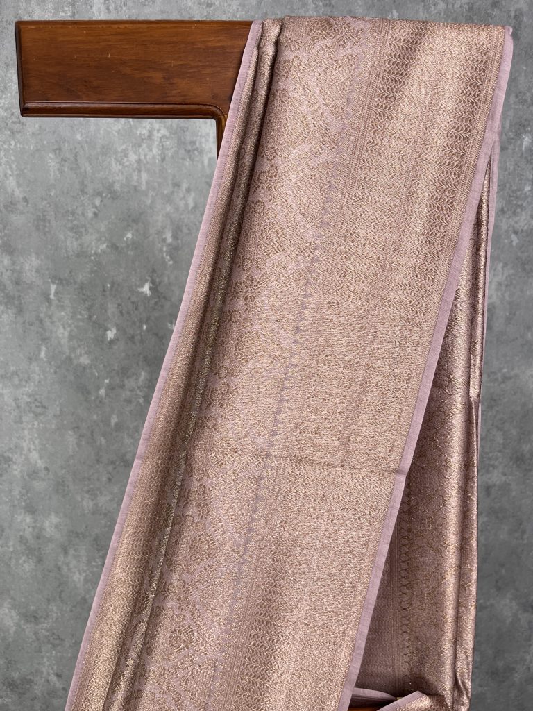 CHANDERI BROCADE BANARASI SAREE - Image 2