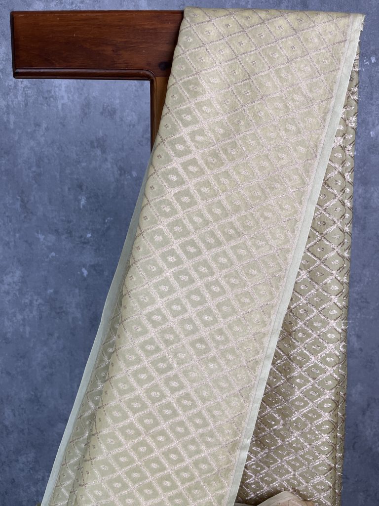 SILK ORGANZA WATER ZARI BANARASI SAREE - Image 2
