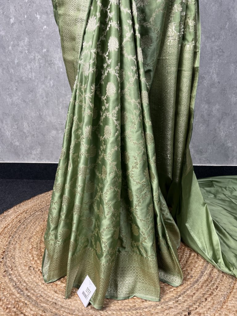 SEMI SILK BANARASI SAREE - Image 3