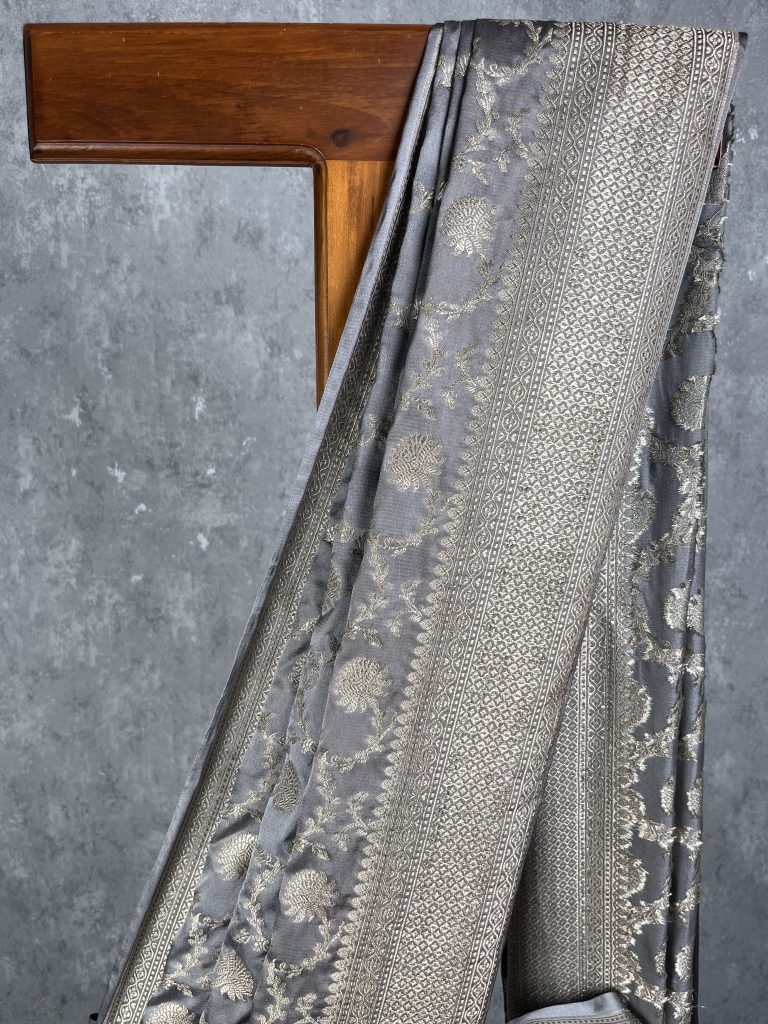 SEMI SILK BANARASI SAREE - Image 2