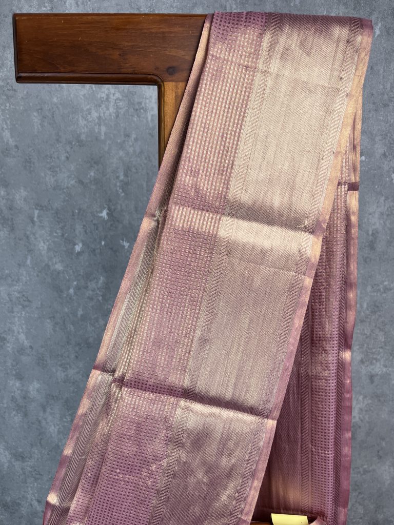 SEMI TISSUE BANARASI SAREE - Image 2