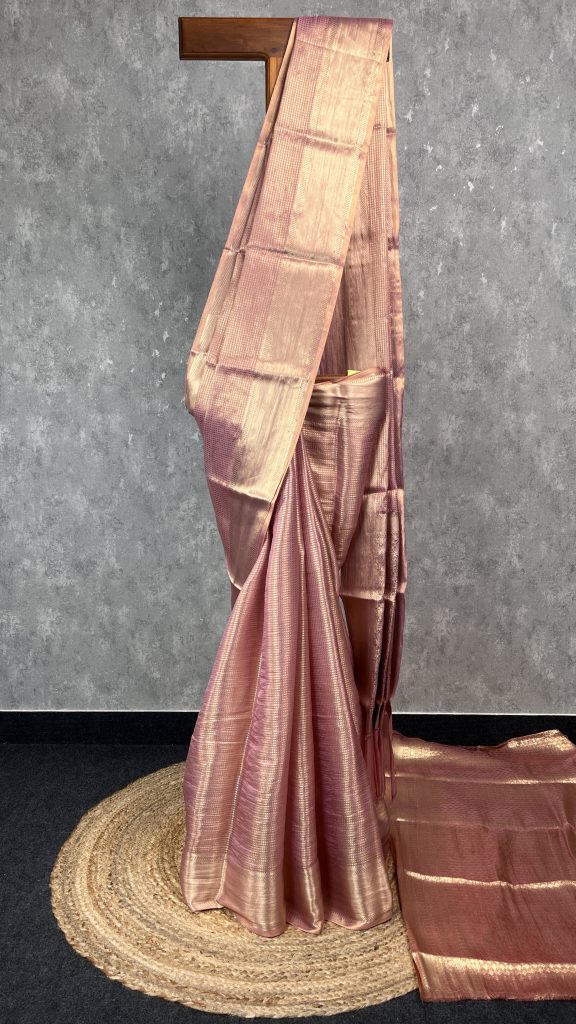 SEMI TISSUE BANARASI SAREE