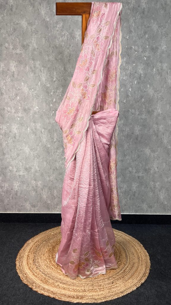 TISSUE SILK ORGANZA BANARASI SAREE