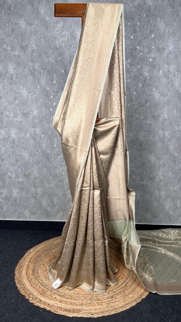 CHANDERI BROCADE BANARASI SAREE