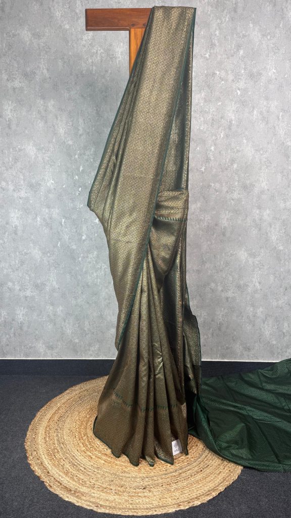 CHANDERI ANTIQUE ZARI BROCADE BANARASI SAREE