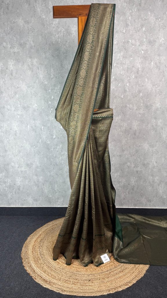CHANDERI ANTIQUE ZARI BROCADE BANARASI SAREE