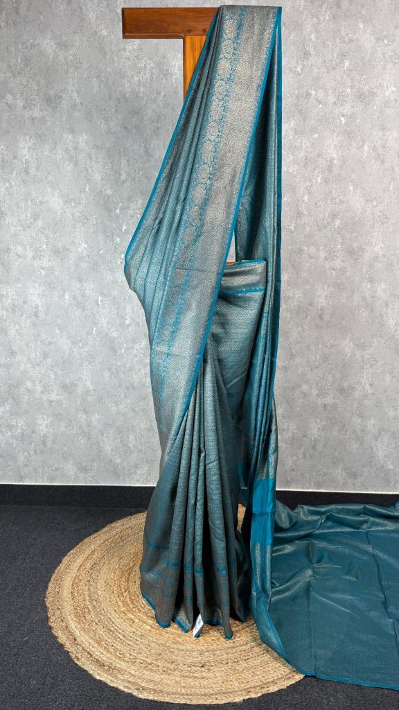 CHANDERI ANTIQUE ZARI BROCADE BANARASI SAREE