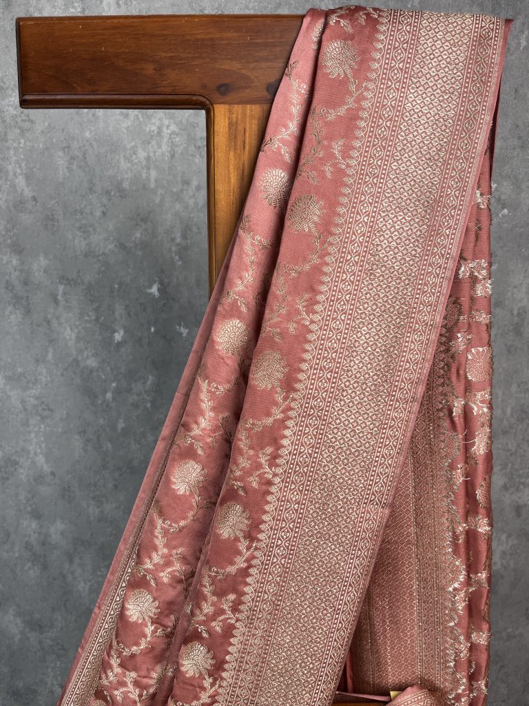 SEMI SILK BANARASI SAREE - Image 2