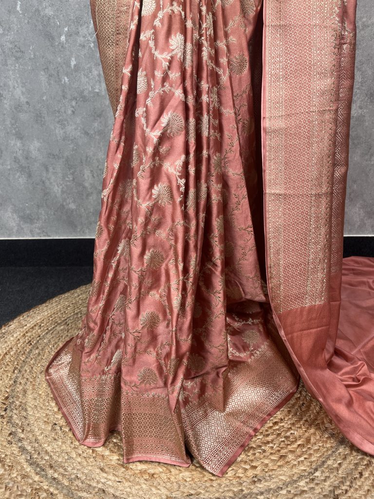 SEMI SILK BANARASI SAREE - Image 3