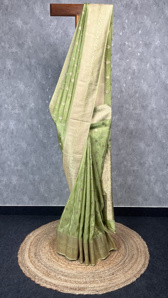 SEMI TISSUE BANARASI SAREE