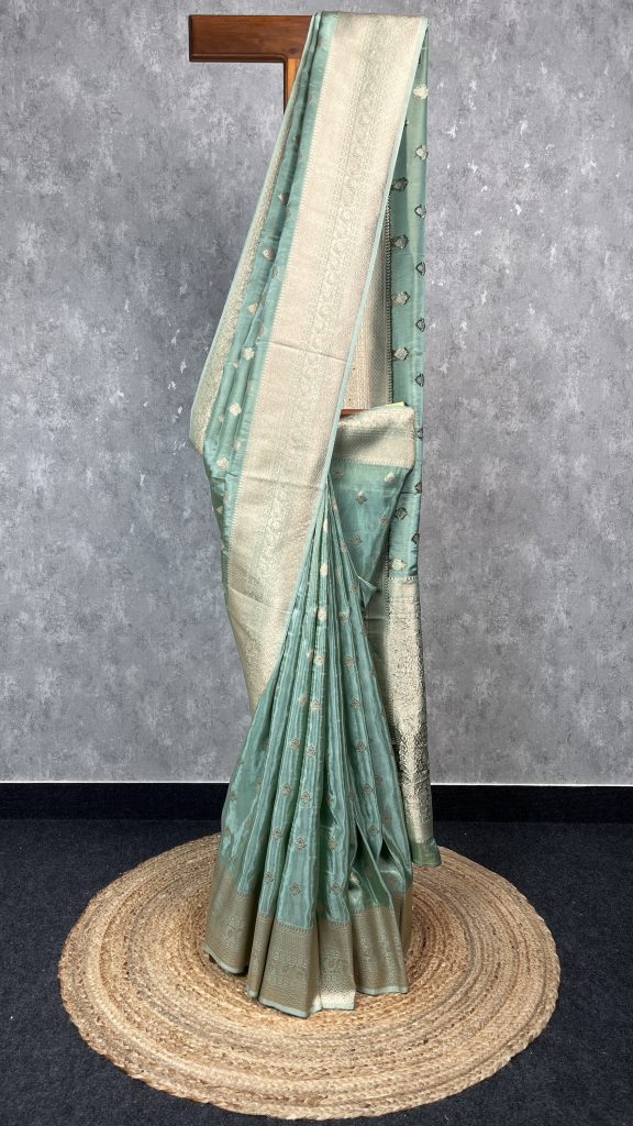 SEMI TISSUE BANARASI SAREE